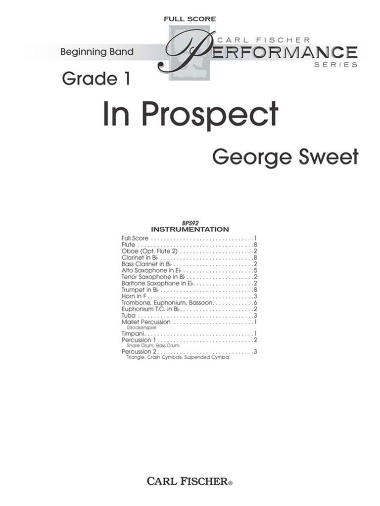 In Prospect